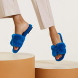 Sandales Oran - Bleu océan