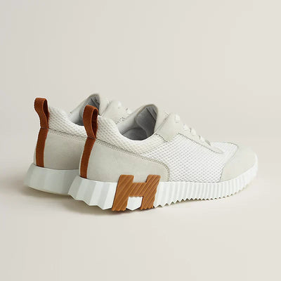 Hermès Bouncing blanco/marrón/negro