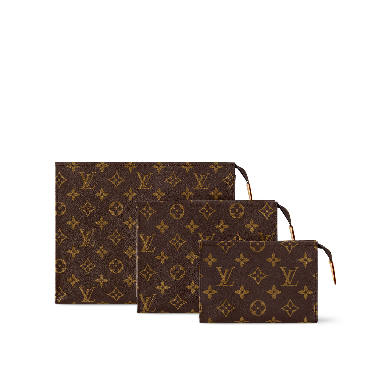 Juego de tres neceseres 