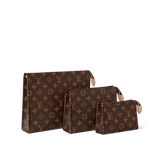 Juego de tres neceseres 